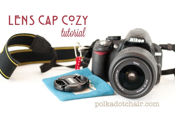 Tutorial: Camera lens cap cozy