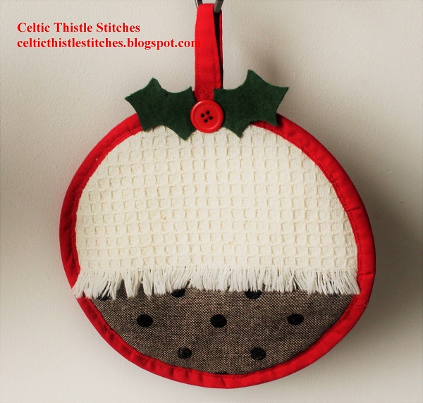 Tutorial: Figgy pudding hot pad