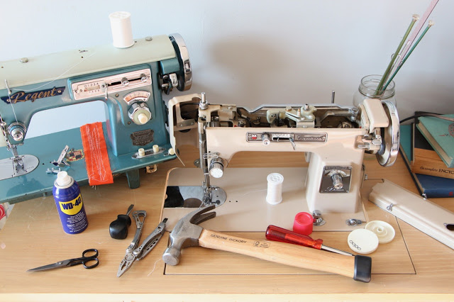 Tutorial: Restore a vintage sewing machine