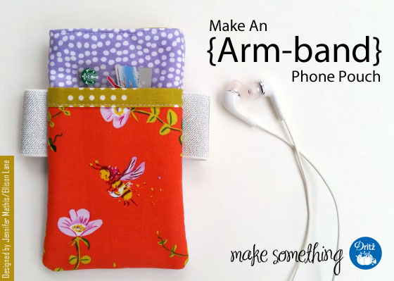 Tutorial: Arm band phone pouch