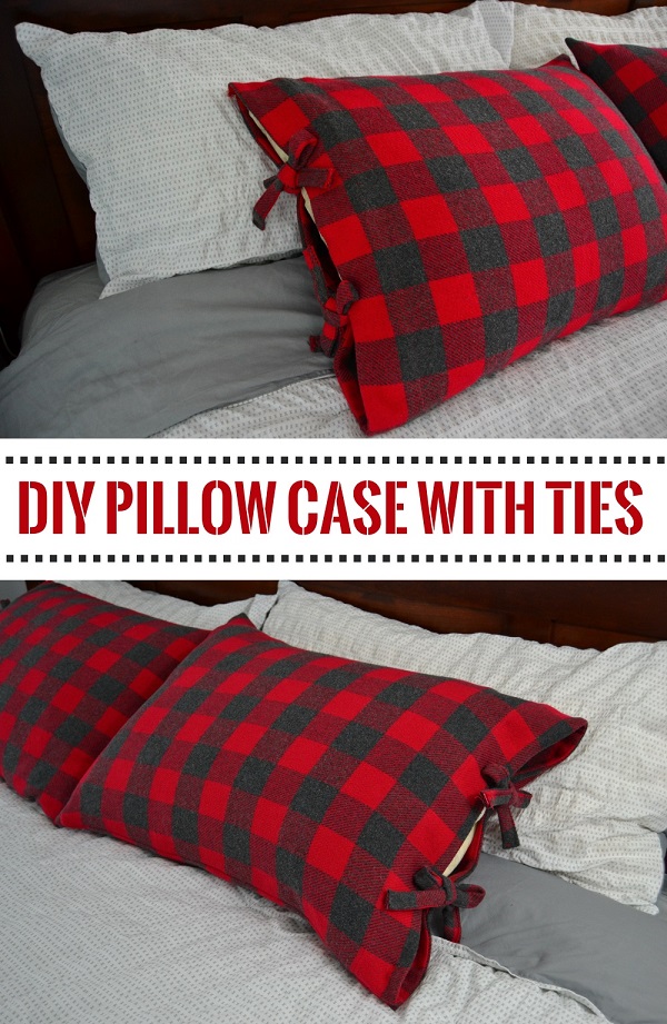 Tutorial: Side tie pillow case