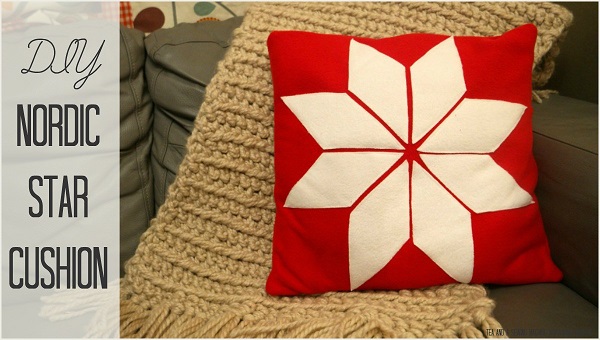 Tutorial: Nordic star Christmas pillow