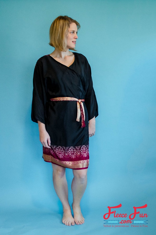 Free pattern: Womens kimono robe