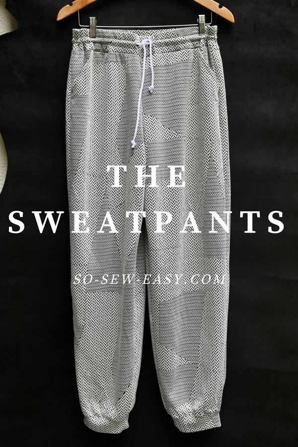 Free pattern: Women's sweat pants