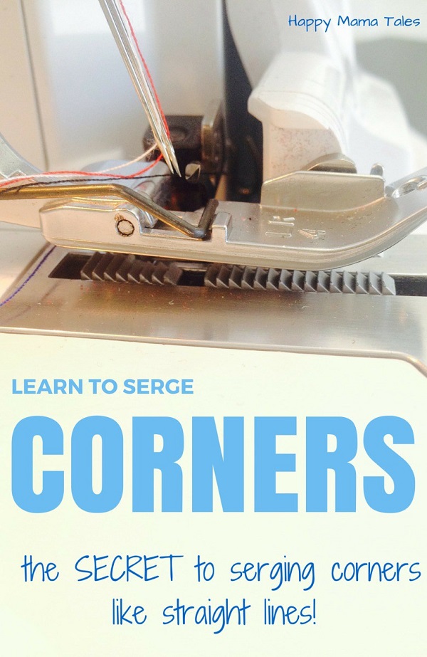 Tutorial: How to serge around corners