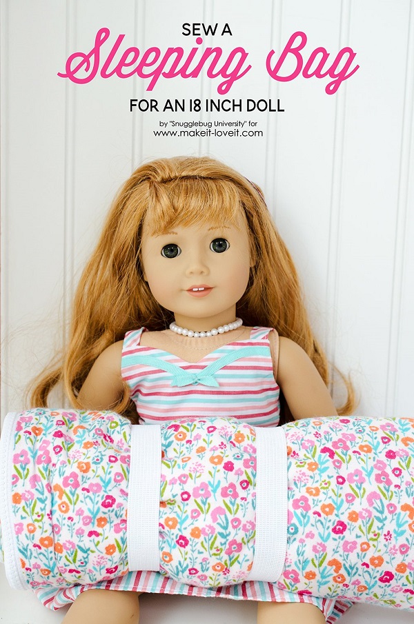 Tutorial: Sleeping bag for an 18" doll