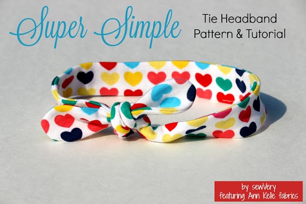 Tutorial: Easy knotted headband