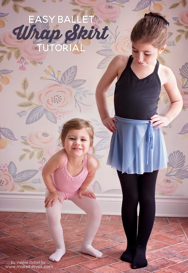 Tutorial: DIY ballet wrap skirt