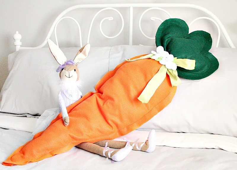 Tutorial: Giant carrot pillow