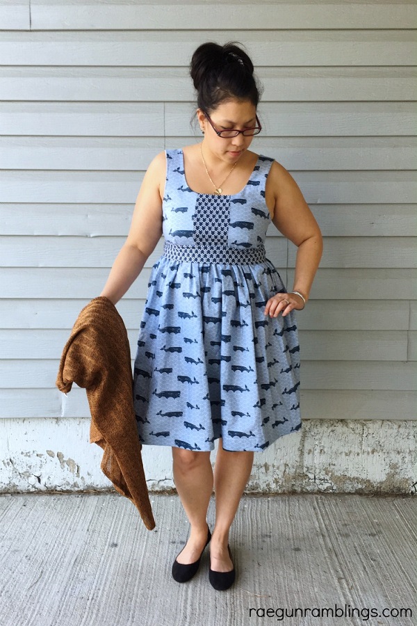 Video tutorial: Sew a shirred back dress in just 2 hours