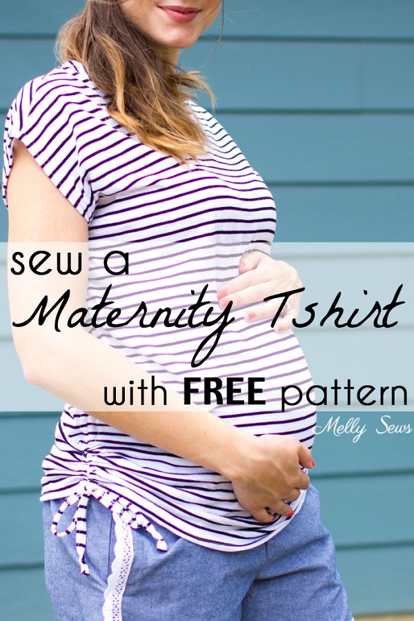 Tutorial and pattern: Maternity t-shirt