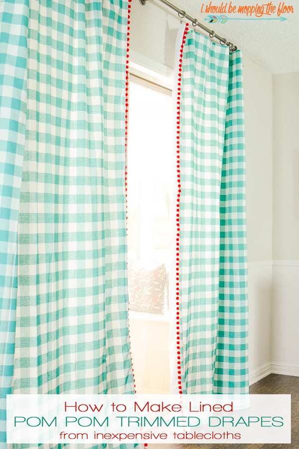 Tutorial: Easy drapes from tablecloths