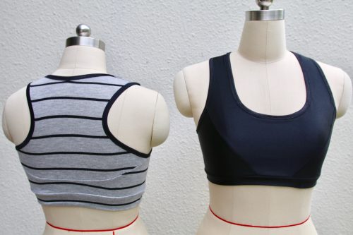 Tutorial and pattern: Sew your own sports bra