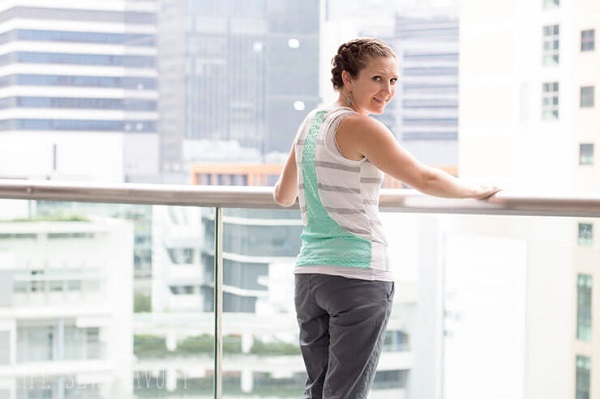 Tutorial and pattern: Womens racerback tank