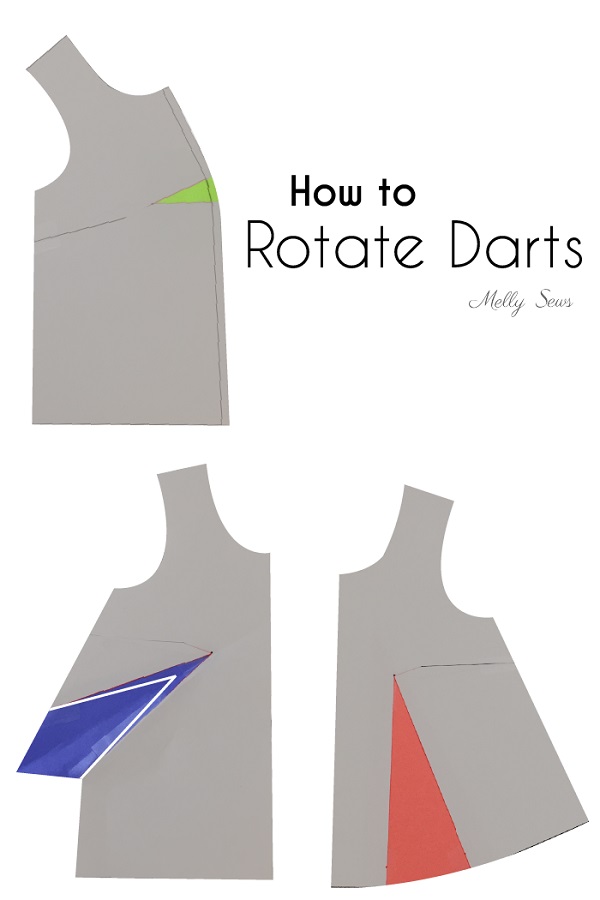 Tutorial: Rotate sewing pattern darts