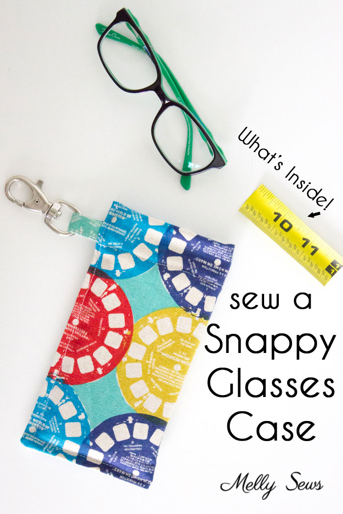 Tutorial: Snappy glasses case