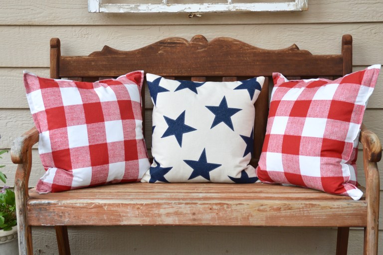 Tutorial: Star spangled pillow