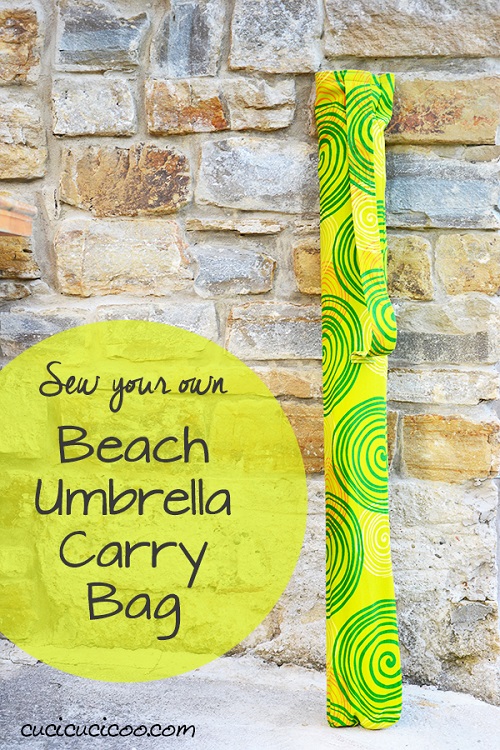 Tutorial: DIY beach umbrella bag