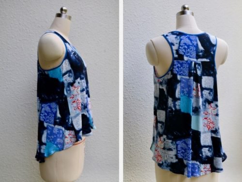 Tutorial and pattern: Women's racer back summer tank