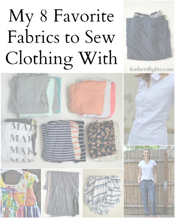 Best fabrics for sewing clothing