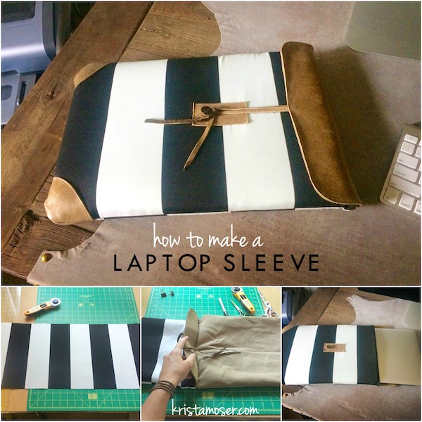 Tutorial: Padded laptop sleeve