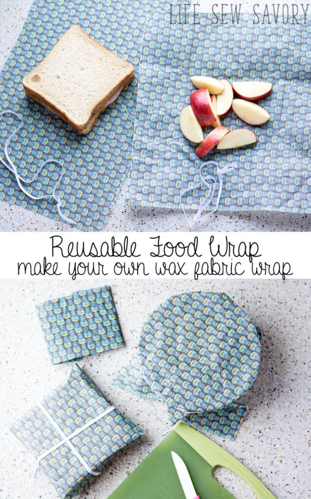 Tutorial: Reusable waxed fabric food wraps