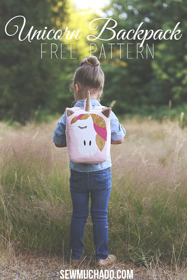 Tutorial and pattern: Unicorn backpack