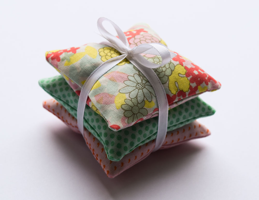 Tutorial: Fabric scrap lavender sachets