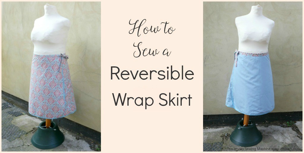 Tutorial: Reversible wrap skirt