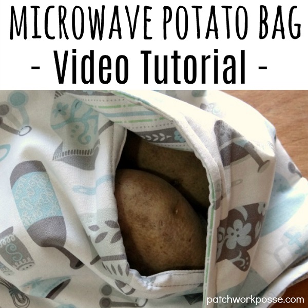 Tutorial: Sew a baked potato microwave bag