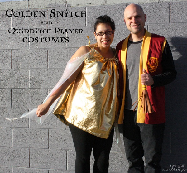 Tutorial: Harry Potter Golden Snitch Costume