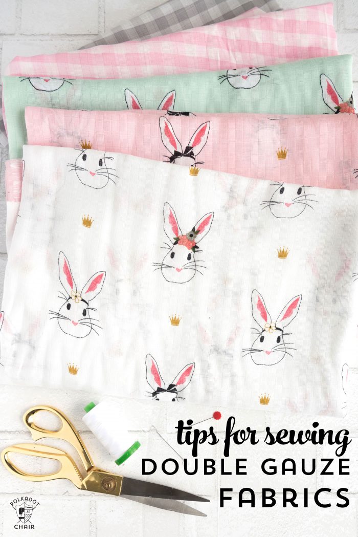 Tutorial: Sewing on double gauze fabric