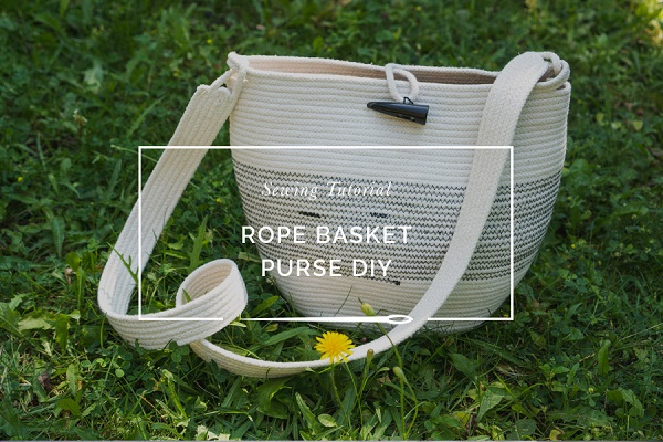 Tutorial: Rope basket purse