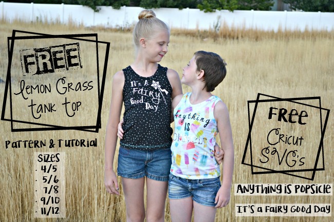 Tutorial and pattern: Kids tank top