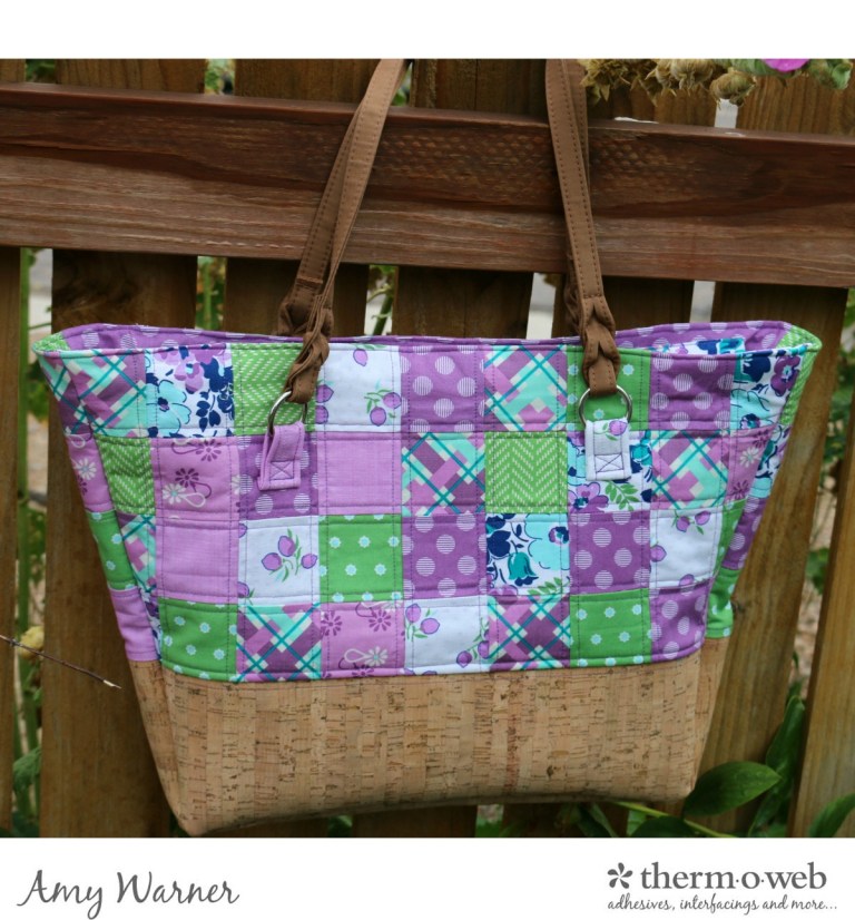 Tutorial: Patchwork teacher tote