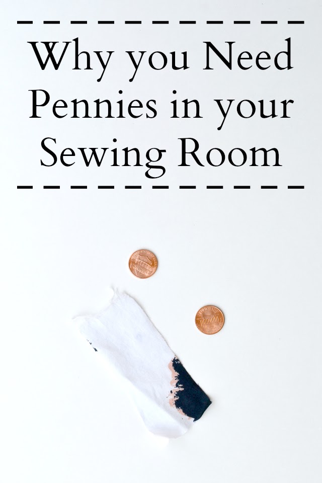 Tutorial: Use pennies to make a weighted hem