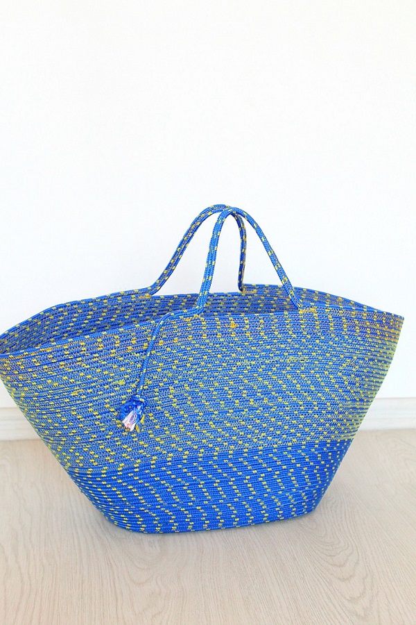 Tutorial: Sew a rope tote