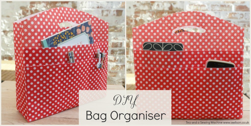 Tutorial: Bag organizer with plenty of pockets