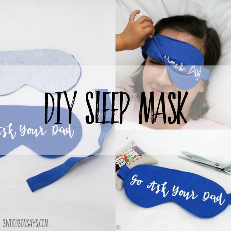 Tutorial and pattern: Sleep mask