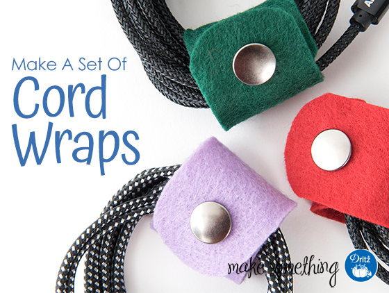 Tutorial: Easy no-sew cord wraps