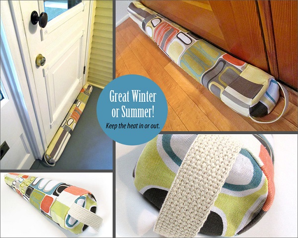 Tutorial: Sew a door draft guard