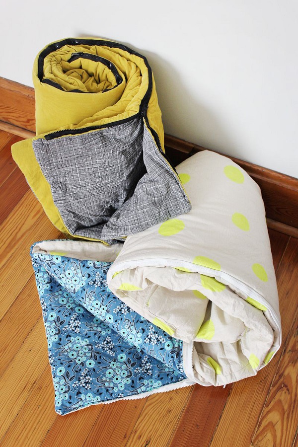 Tutorial: Sew a sleeping bag