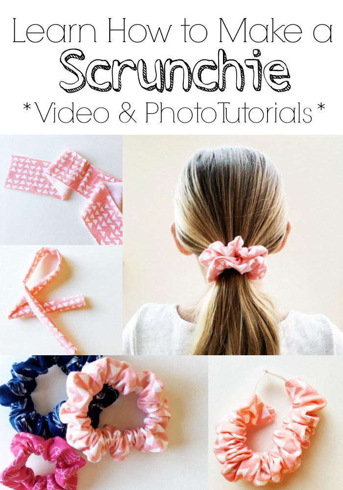 Tutorial: Easy hair scrunchie