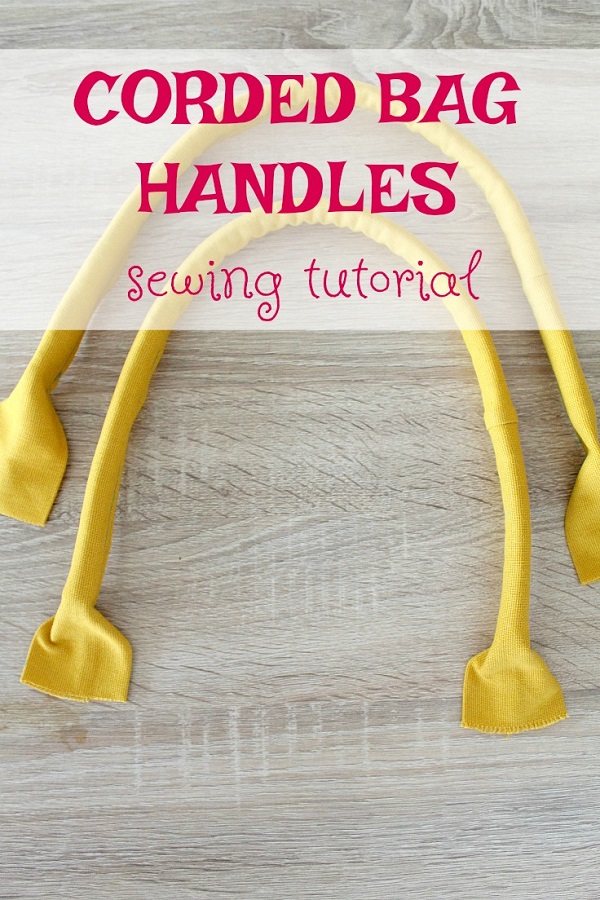 Tutorial: DIY corded bag handles