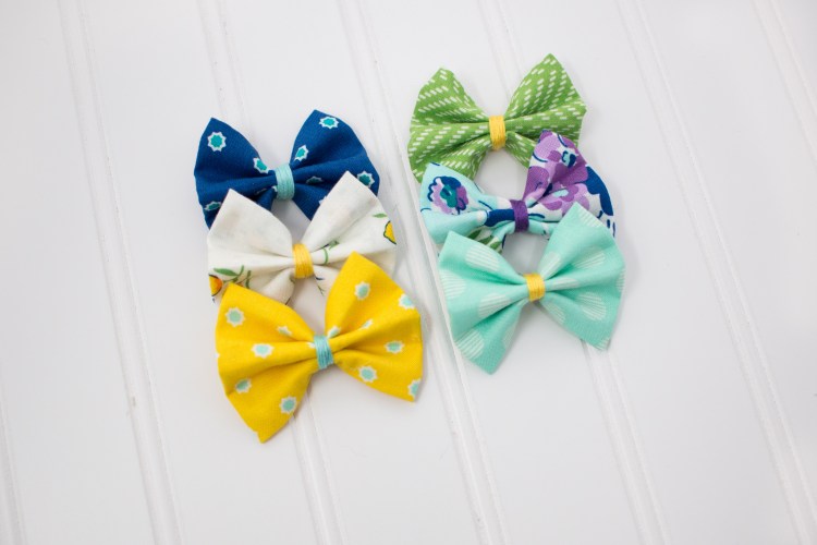 Tutorial: Easy no-sew hair bows