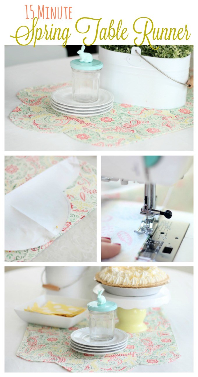 Tutorial: 15 minute table runner