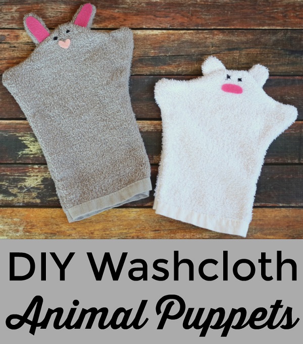 Tutorial: Animal puppet bath mitts