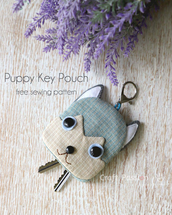 Tutorial: Siberian Husky puppy key pouch