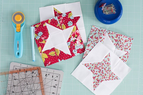 Tutorial: Friendship Star quilt block