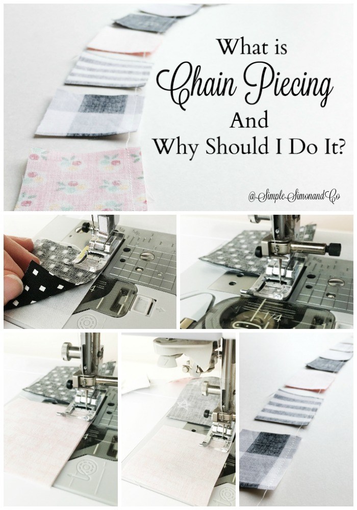 Tutorial: Use chain piecing for speed up your patchwork